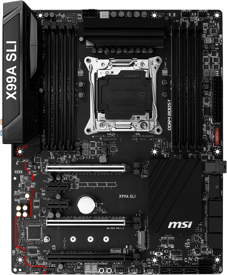 Msi x99a sli plus обзор